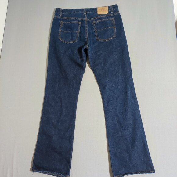 Bluenotes jeans men's size 34/34 indigo blue colour slim boot cut jeans - Picture 3 of 14